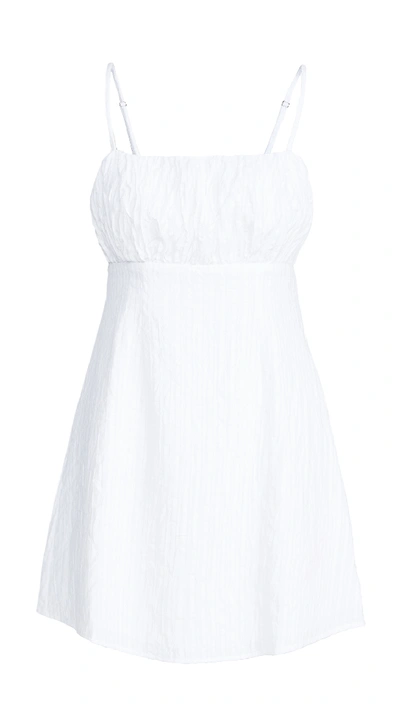 Shop Minkpink Heart String Mini Dress In White