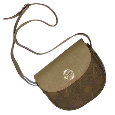 Pre-owned Nina Ricci Camel Cloth Handbag