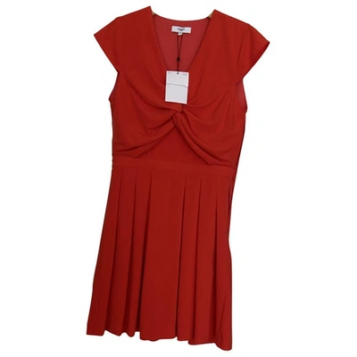 Pre-owned Suncoo Mid-length Dress In Red