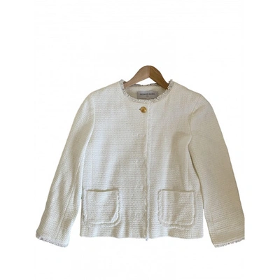 Pre-owned Gerard Darel White Cotton Jacket