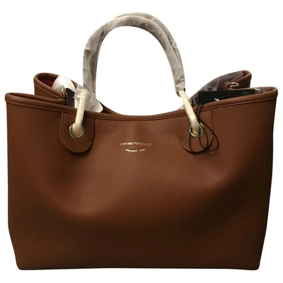 Pre-owned Emporio Armani Brown Handbag