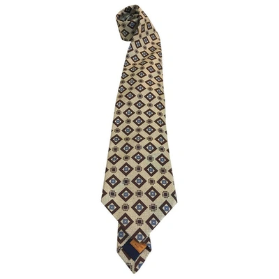 Pre-owned Malo Silk Tie In Multicolour