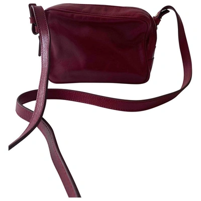 Pre-owned Jil Sander Red Leather Handbag