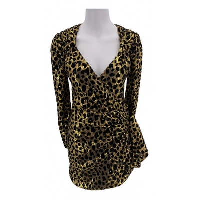 Pre-owned In The Mood For Love Gold Glitter Dress