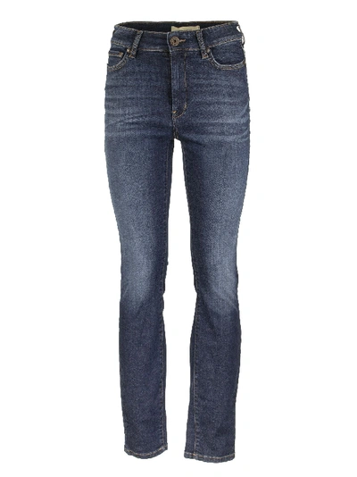 Shop Max Mara Skinny-fit Denim Jeans In Midnightblue