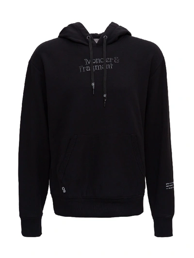 Shop Moncler Genius Hoodie By Fragment® In Collaboration With Kool &amp; The Gang In Black