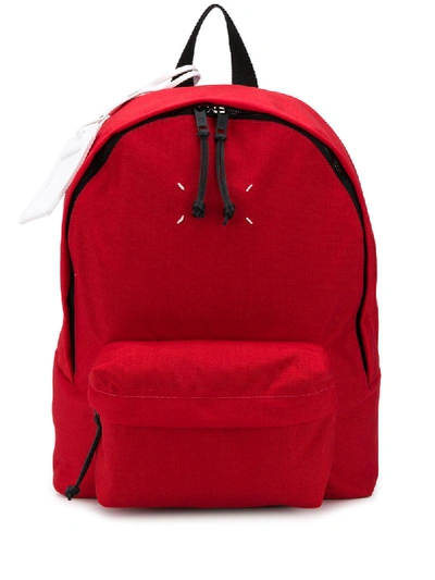 Shop Maison Margiela Stereotype Small Backpack In Red