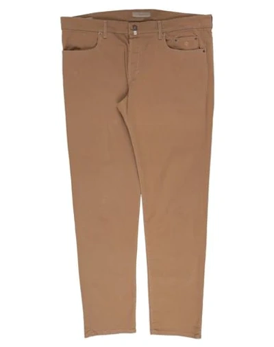 Shop Siviglia Casual Pants In Brown