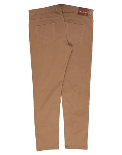 Shop Siviglia Casual Pants In Brown