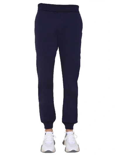 Shop Versace Jogging Pants In Blue