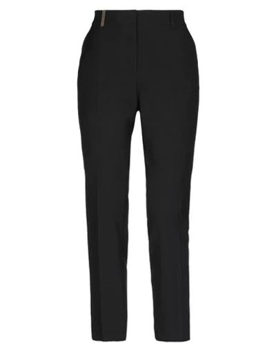 Peserico Casual Pants In Black