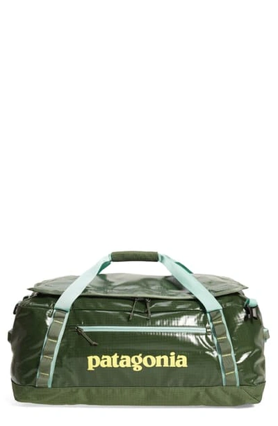 Shop Patagonia Black Hole Water Repellent 55-liter Duffle Bag In Camp Green