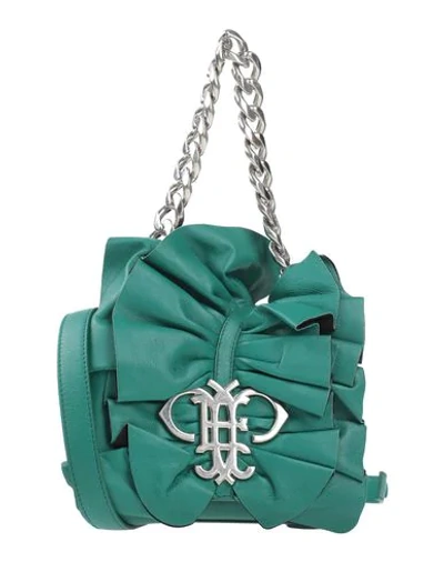 Shop Emilio Pucci Handbag In Green