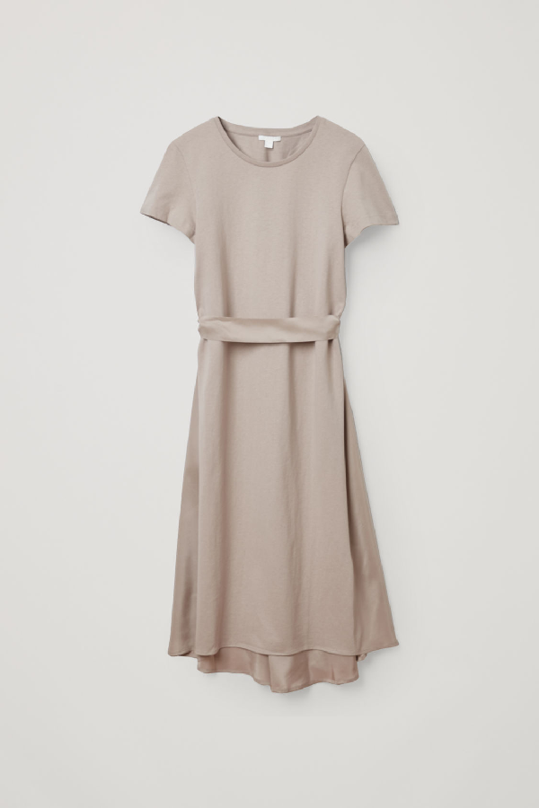 mulberry silk dress