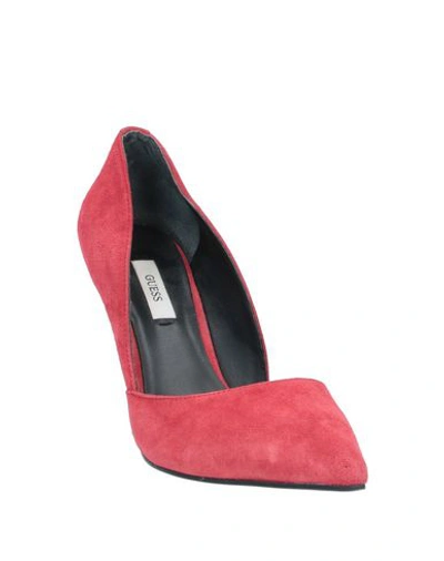 Shop Guess Pump In Red