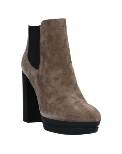 Hogan Ankle Boot In Light Brown