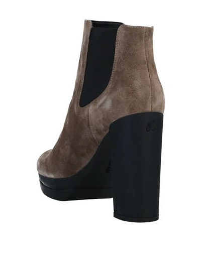 Hogan Ankle Boot In Light Brown