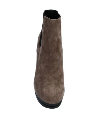 Hogan Ankle Boot In Light Brown