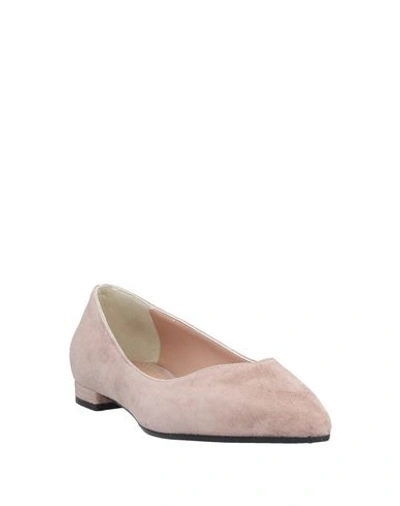 Shop The Seller Ballet Flats In Pale Pink