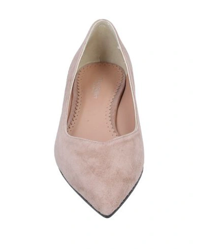 Shop The Seller Ballet Flats In Pale Pink