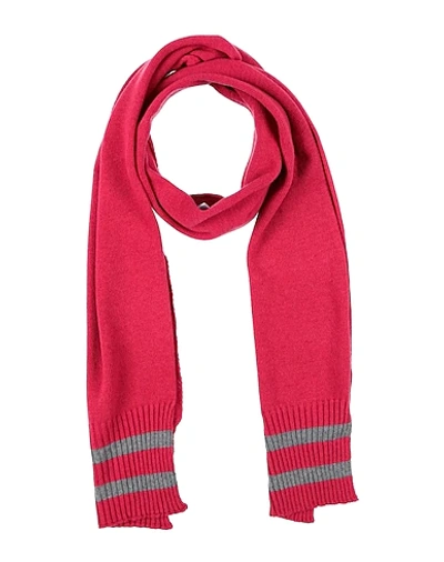 Shop Semicouture Scarves In Fuchsia