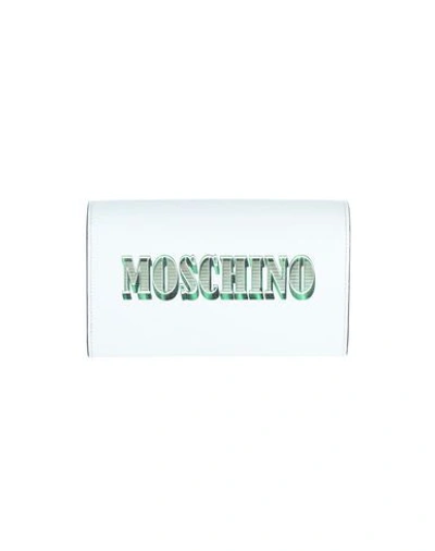 Shop Moschino Wallet In White