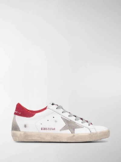 Shop Golden Goose Superstar Sneakers In White