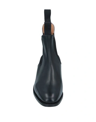 Shop Tricker's Man Ankle Boots Black Size 14 Soft Leather