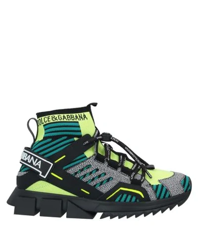 Dolce & Gabbana Sneakers In Yellow