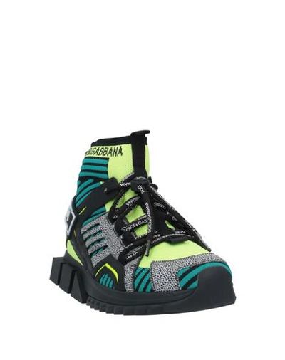 Dolce & Gabbana Sneakers In Yellow