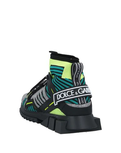 Dolce & Gabbana Sneakers In Yellow
