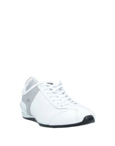 Shop Alberto Guardiani Sneakers In White