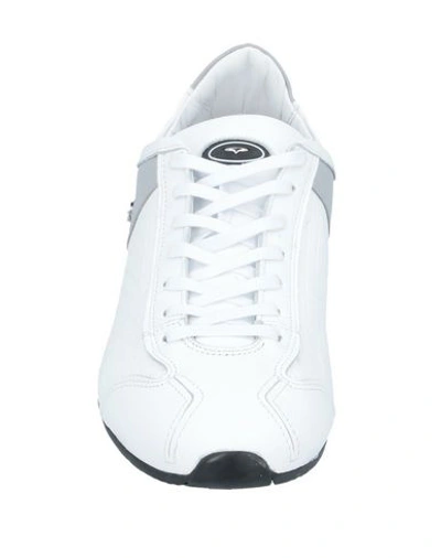 Shop Alberto Guardiani Sneakers In White