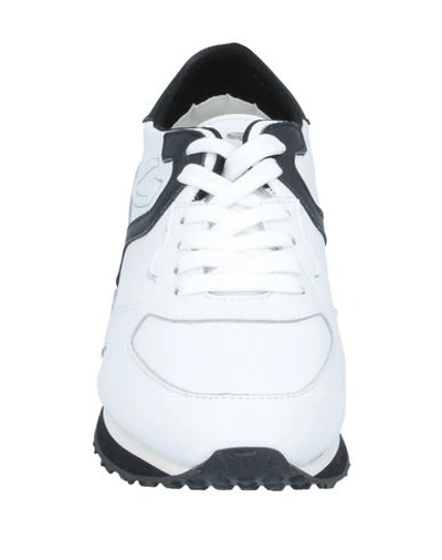 Shop Alberto Guardiani Sneakers In White