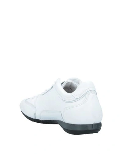 Shop Alberto Guardiani Sneakers In White