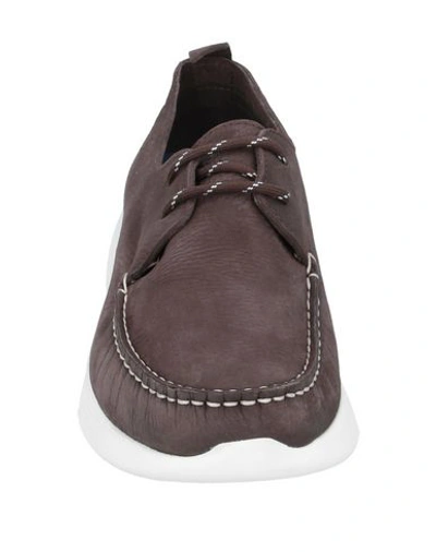 Shop Docksteps Lace-up Shoes In Dark Brown