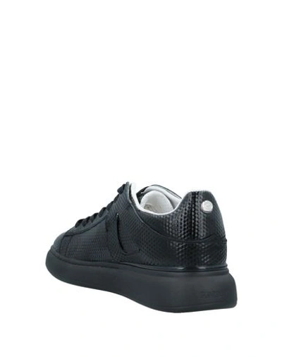 Shop Alberto Guardiani Sneakers In Black