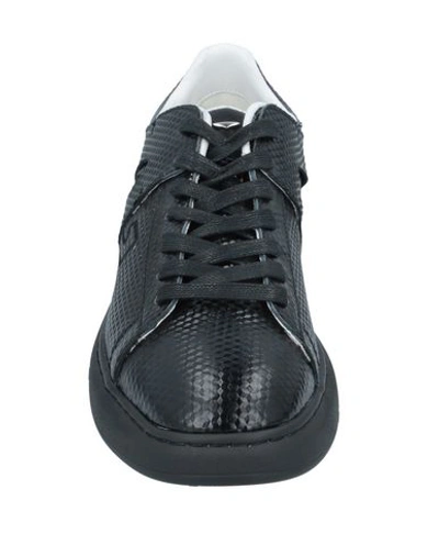 Shop Alberto Guardiani Sneakers In Black