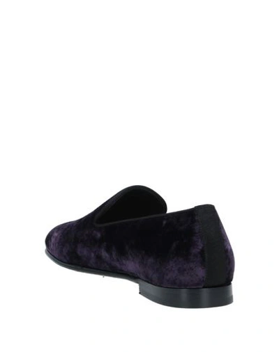 Shop Dolce & Gabbana Loafers In Purple