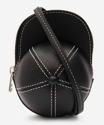 Shop Jw Anderson Nano Cap Bag In Black