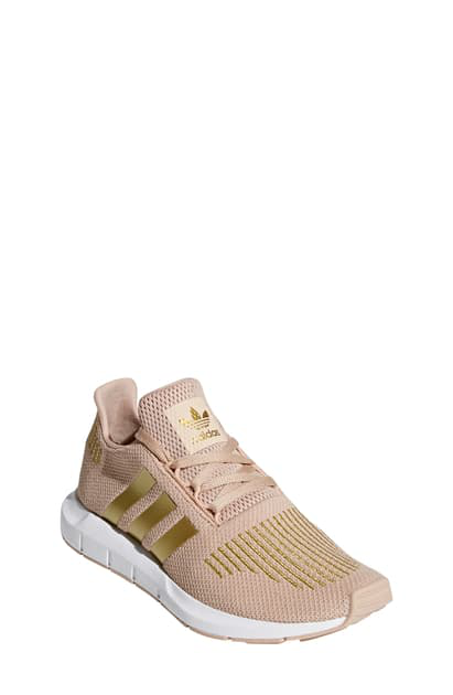 adidas swift run ash pearl gold