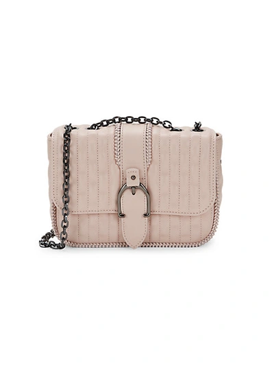 Shop Longchamp Extra-small Amazone Quilted Leather Shoulder Bag In Pink