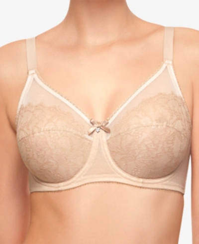 Shop Wacoal Retro Chic Full-figure Underwire Bra 855186, Up To I Cup In Toast (nude 5)