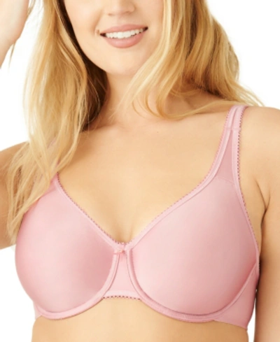 Shop Wacoal Basic Beauty Full-figure Underwire Bra 855192, Up To H Cup In Zephyr