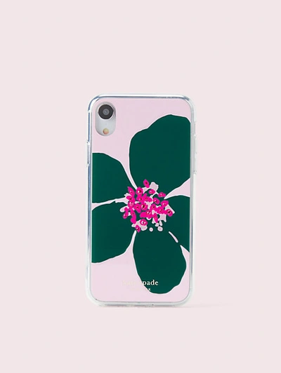 Shop Kate Spade Jeweled Grand Flora Iphone Xr Case In Multi