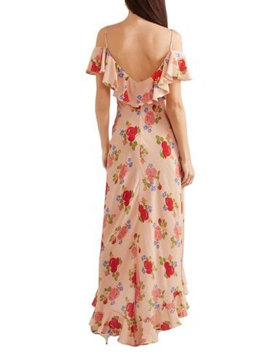 Shop De La Vali Long Dresses In Pink