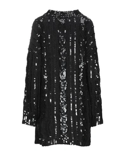 Moschino Short Dresses In Black