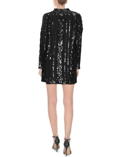 Moschino Short Dresses In Black