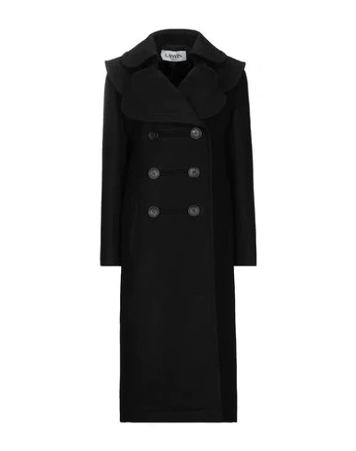 Shop Lanvin Coat In Black