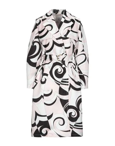 Shop Emilio Pucci Full-length Jacket In Light Pink